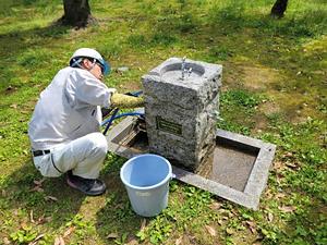 水廻り点検と清掃1