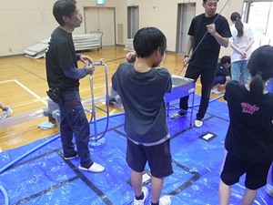 漏水の音聞こえるかな？